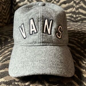 Womens vans baseball hat grey